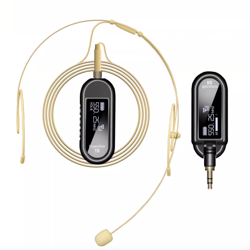 Microphone Capsule - UHF Wireless Headset Microphone Skin Tone