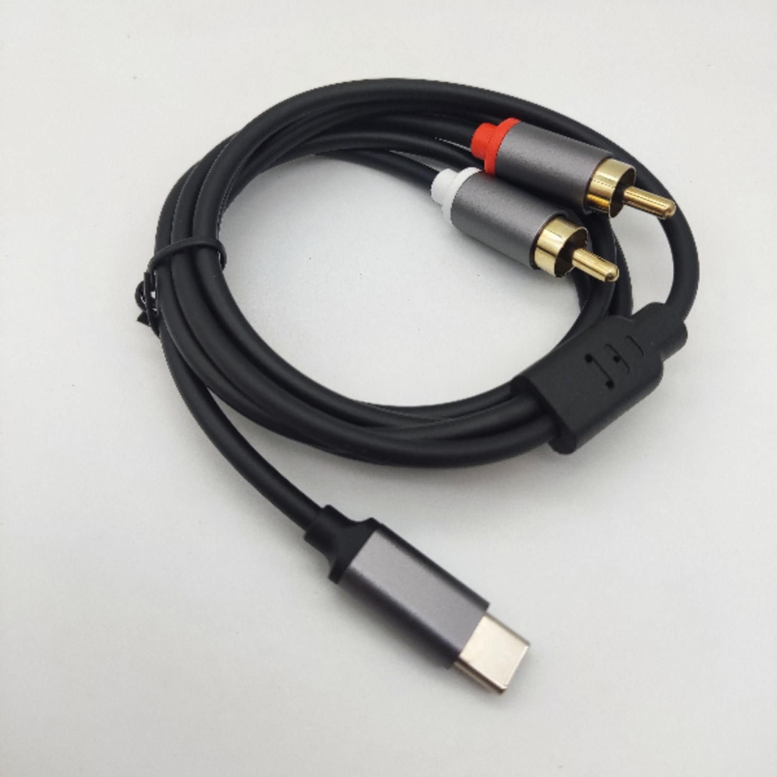 Audio Cable Rca - USB C to RCA Stereo Audio