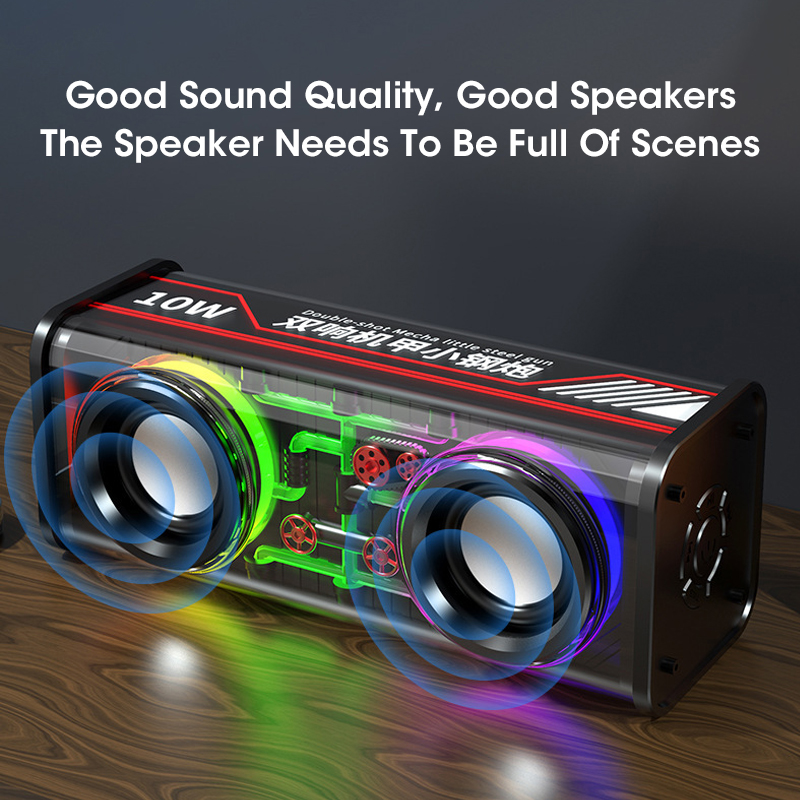 Speaker Driver - V8 TWS Bluetooth 5.0 Portable Dual