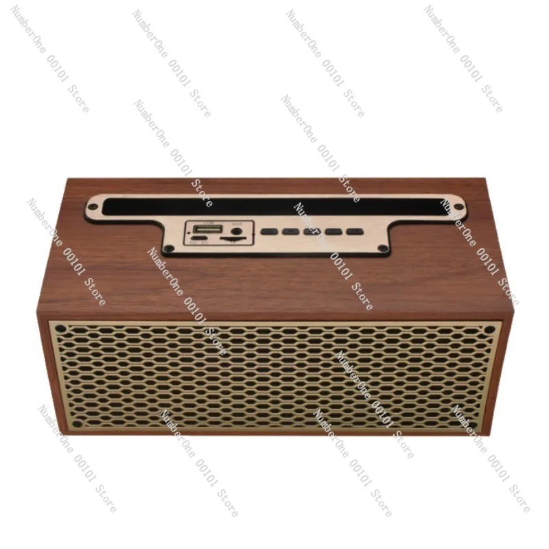 Speaker Driver - Retro Wooden Bluetooth Speaker with High-Volume