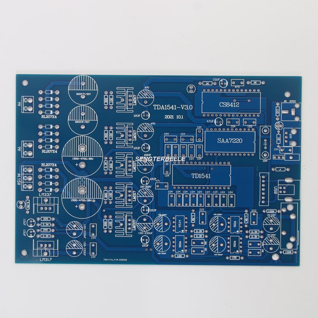 HiFi 1PC TDA1541+CS8412 Stereo - огляд і ціна Dac Board