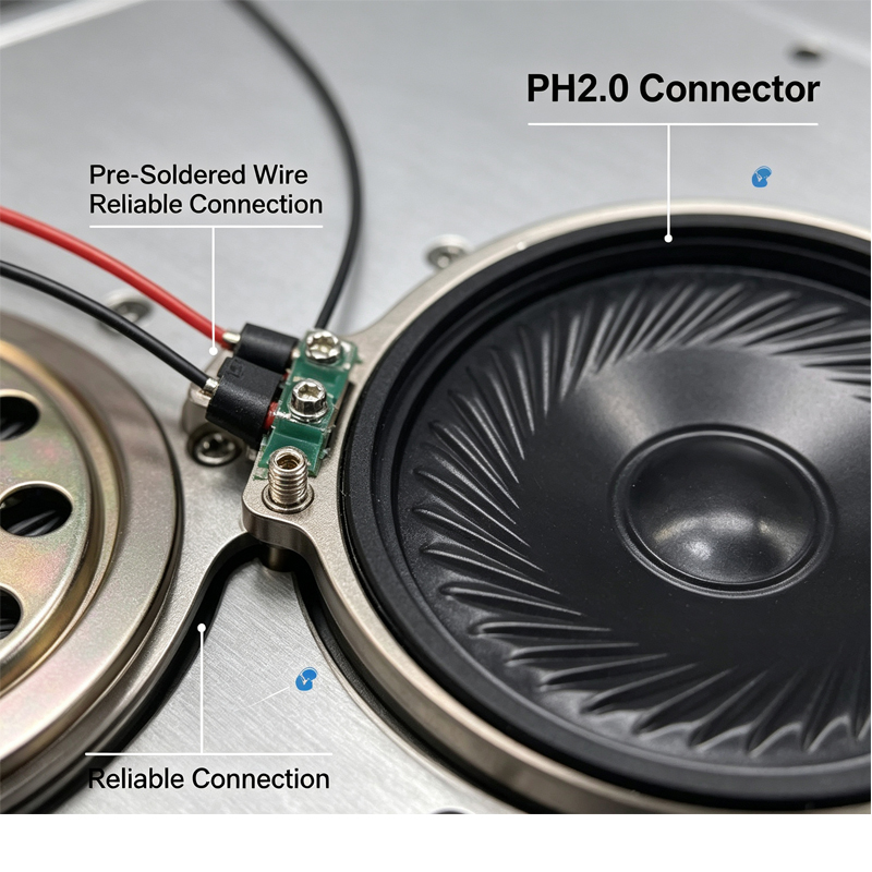 2pcs New Ultra-thin Speaker 8  - огляд і ціна Speaker Terminal