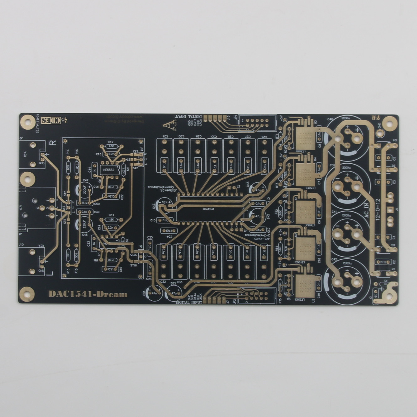 HiFi 1PC TDA1541 Stereo Audio  - огляд і ціна Dac Board