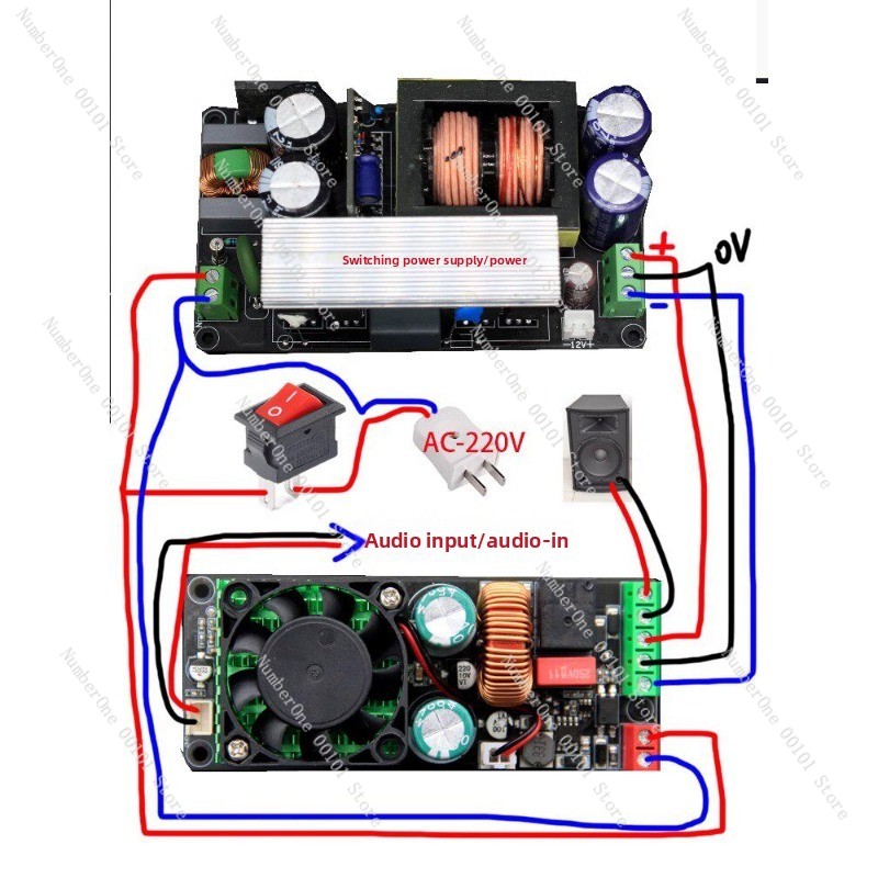 500W IRS2092S Class D Mono Amp - огляд і ціна Hifi Amplifier Board