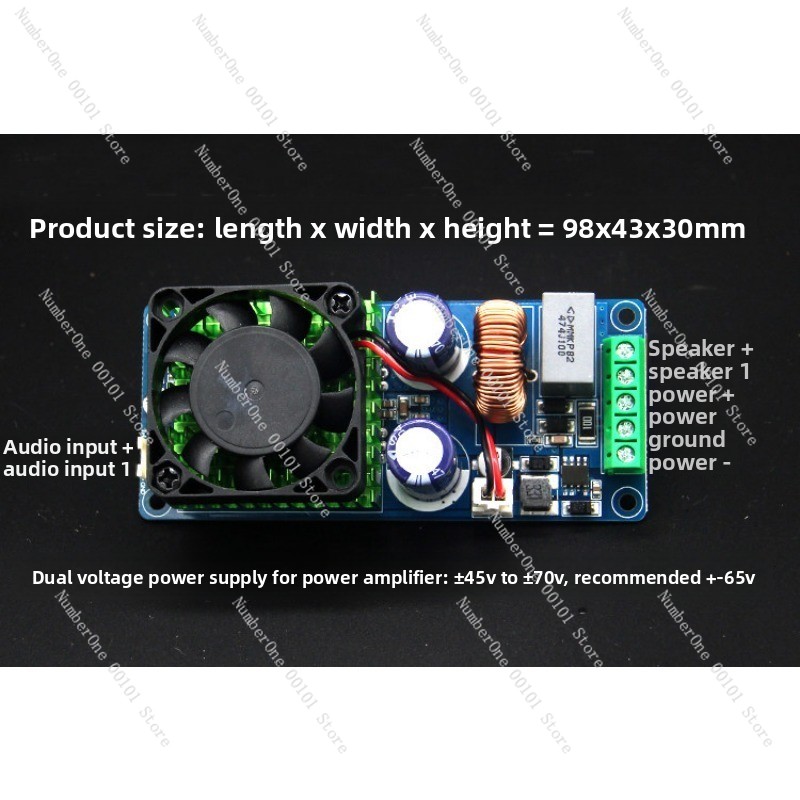 500W IRS2092S Class D Mono Amp - огляд і ціна Hifi Amplifier Board