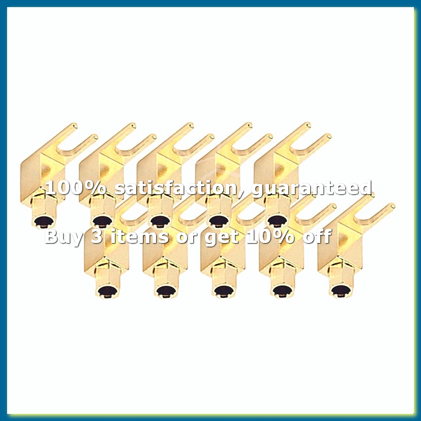 10PCS Banana Connectors Gold P - огляд і ціна Banana Plug