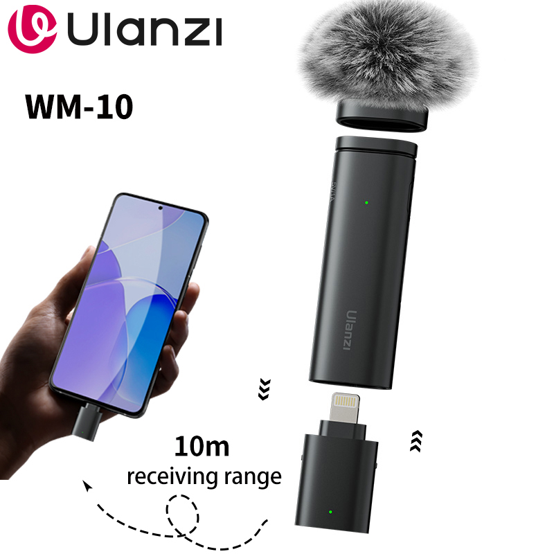 Ulanzi WM-10 Wireles Lavalier  - огляд і ціна Microphone Capsule