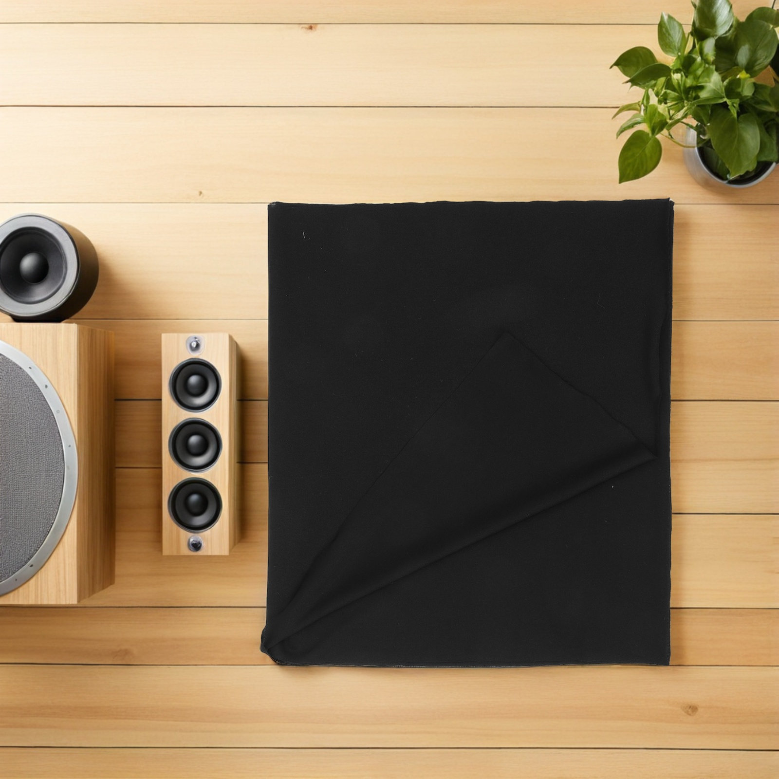 Black Speaker Mesh Grill Cloth - огляд і ціна Subwoofer