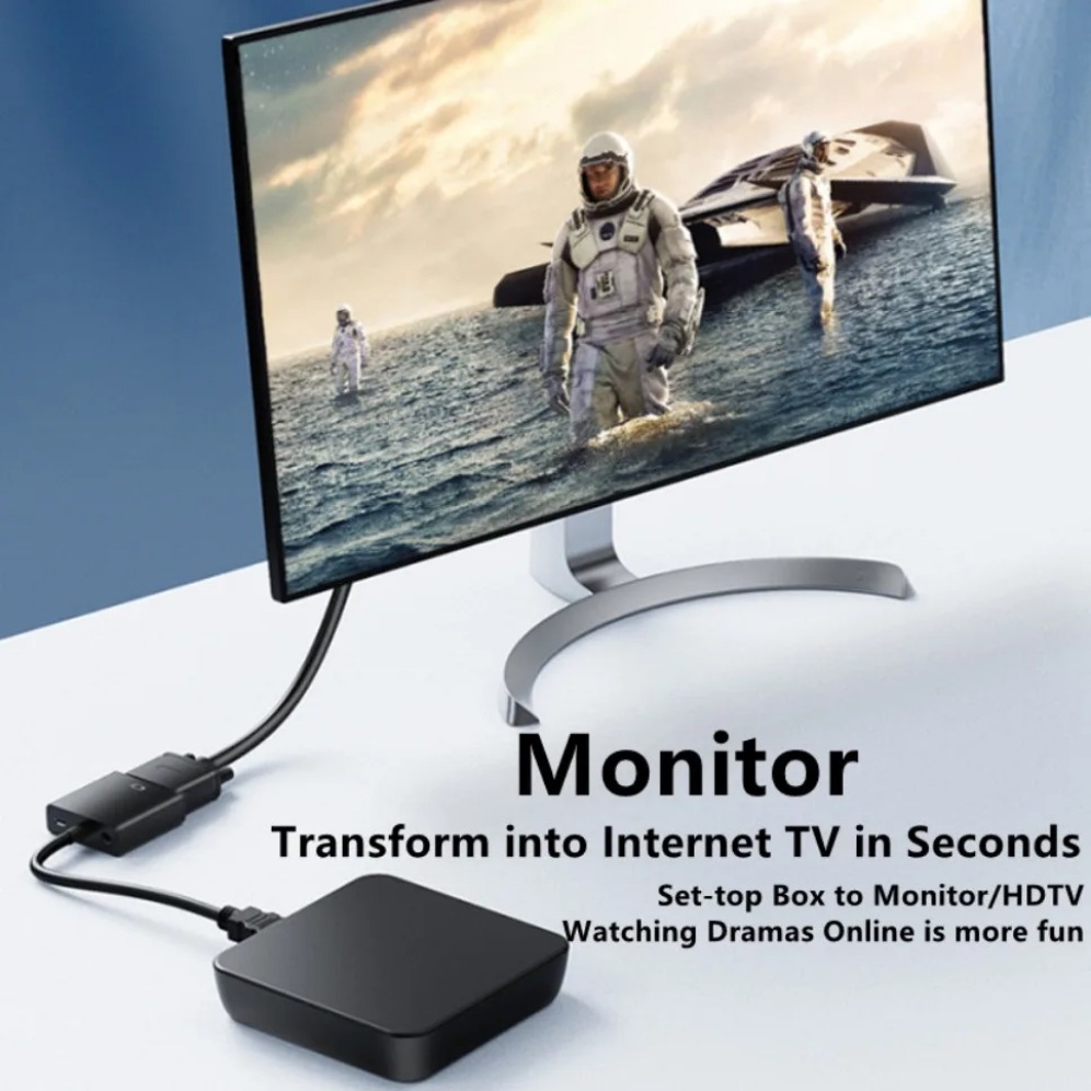 1080P HDMI-compatible to VGA A - огляд і ціна Mdi Cable