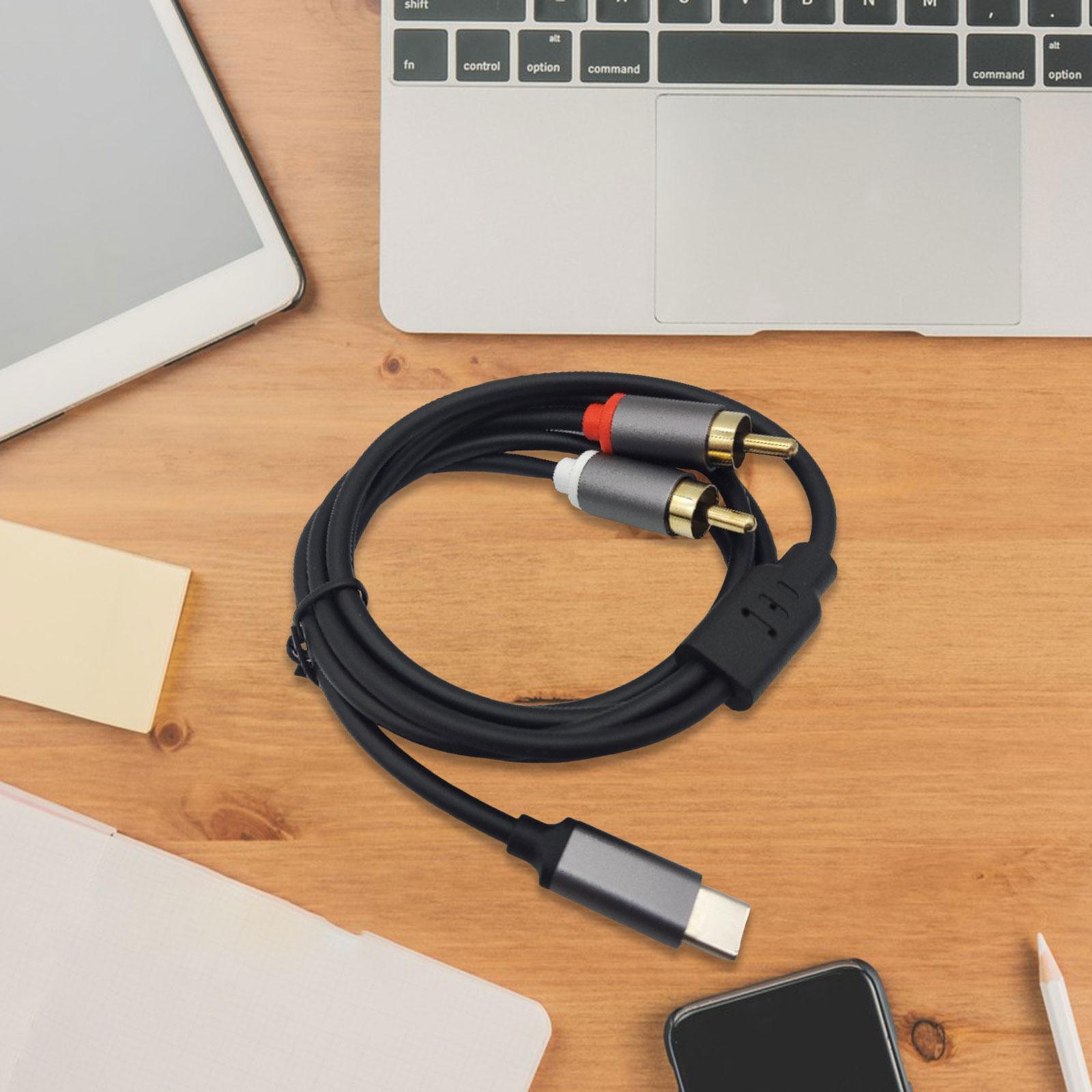 USB C to RCA Stereo Audio Cabl - огляд і ціна Audio Cable Rca