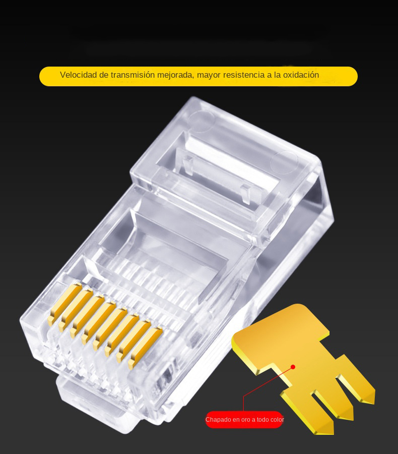 100pcs Cat6 Cat6e CAT5e RJ45 C - огляд і ціна Rj45 Jack
