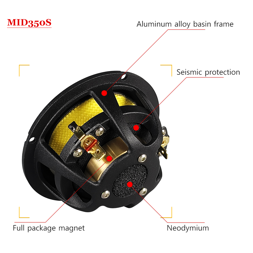 3.5 Inches Bullet Guided Mid-R - огляд і ціна Speaker Driver
